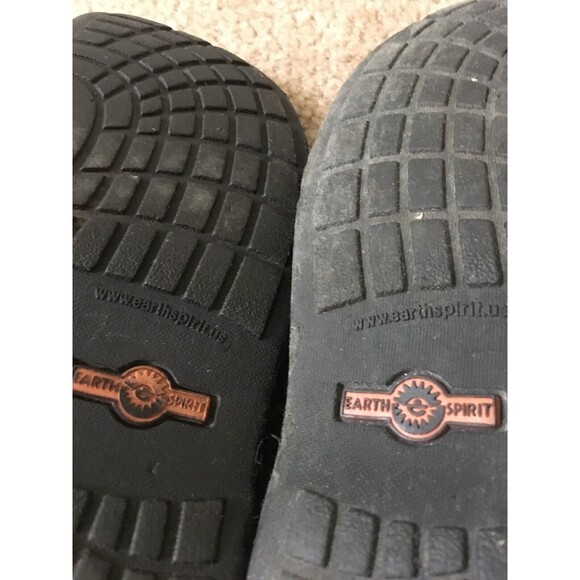 Earth Spirit Women's Leather Clogs Shoes Size 7.5 Black - Picture 10 of 12